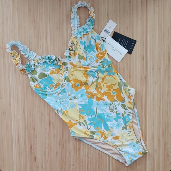 Faithfull the Brand | Swim | Faithfull Hilda Onepiece Swimsuit | Poshmark